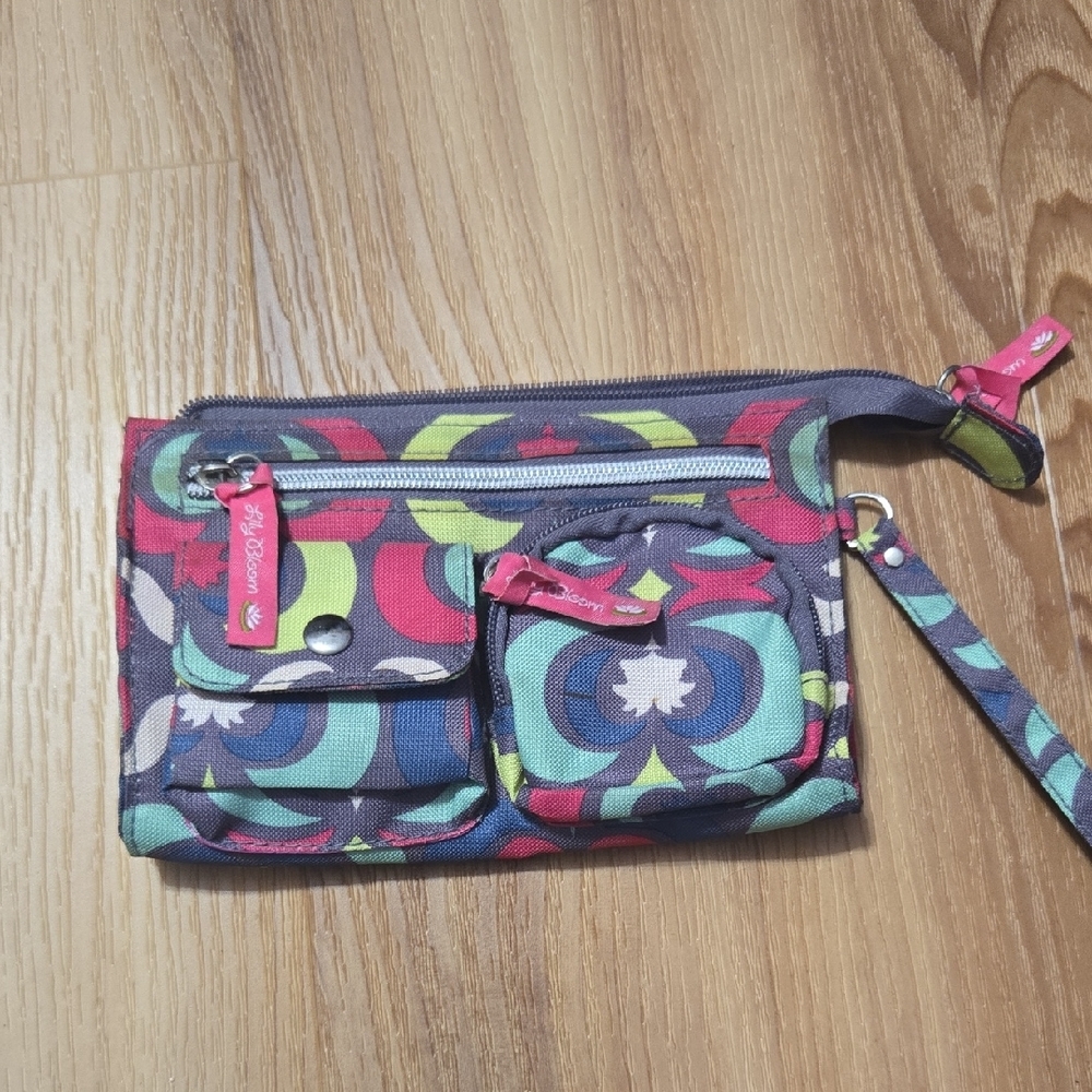 Lily Bloom Colorful Wrist Bag